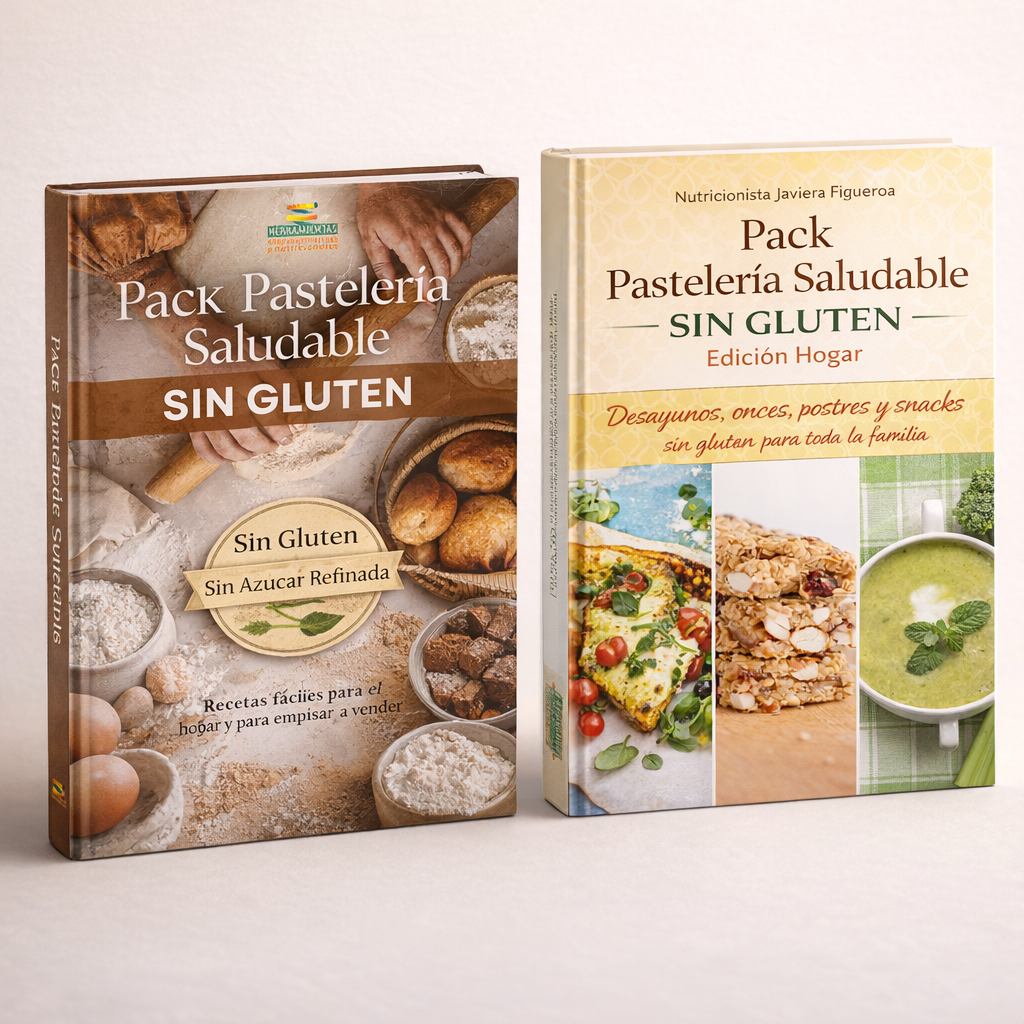 Pack de Pastelería Saludable Sin Gluten